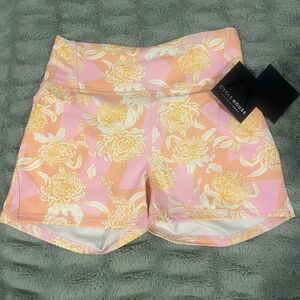 Cycle House work out bike shorts NWT Lotus